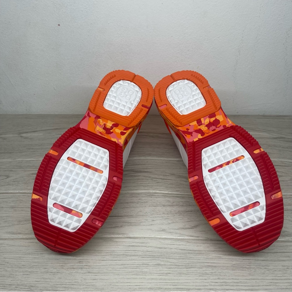 GFore MG4+ Ghost Drop 3 Mens Golf Shoes Orange White G4MS22EF26L3 Size 11.5 - Picture 8 of 11